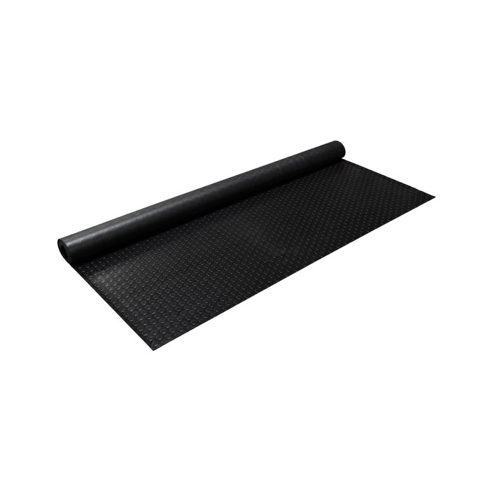 FlooringInc 7.5 ft. x 17 ft. Garage Flooring Roll in Stainless Steel & Reviews Wayfair